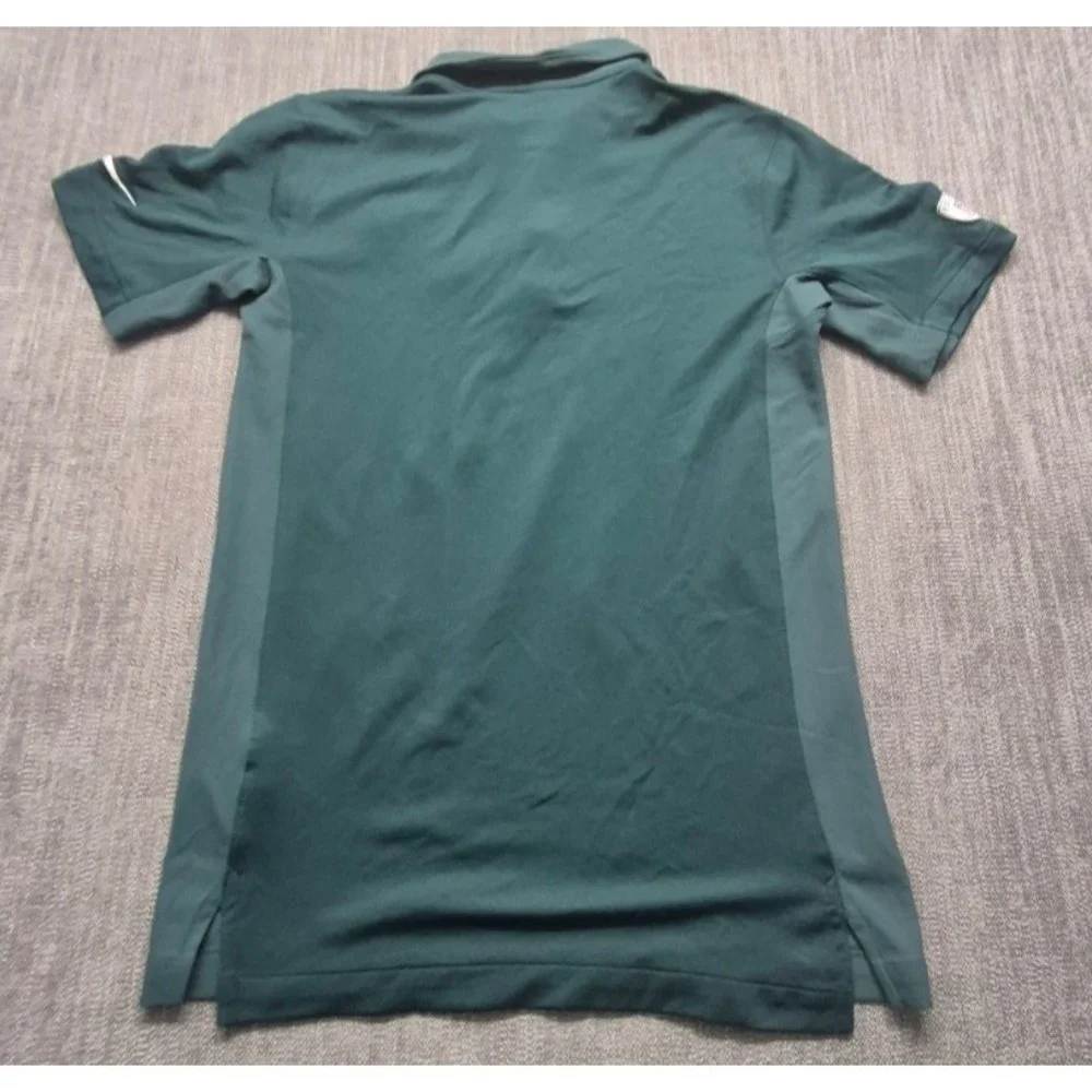 Philadelphia Eagles Nike Dri-Fit NFL Equipment Training Polo Shirt mens SM green